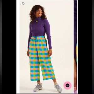 Lucy and Yak Gingham Chuck Trousers 2XL
